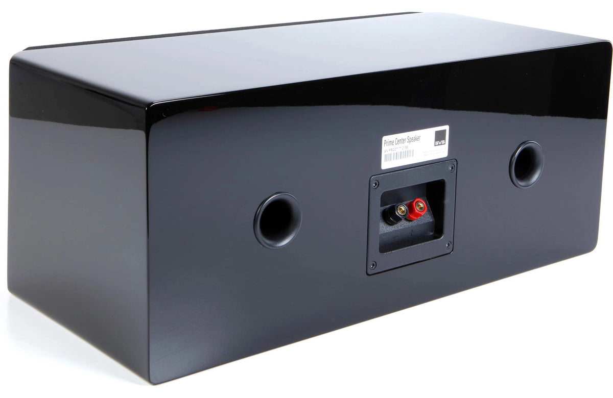 SVS Prime Center | 3-Way Center Channel Speaker Gloss Black | The Grid