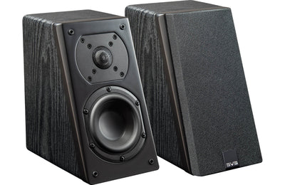 SVS Ultra Evolution Elevation Dolby Atmos Speaker Black Oak Veneer | The Grid