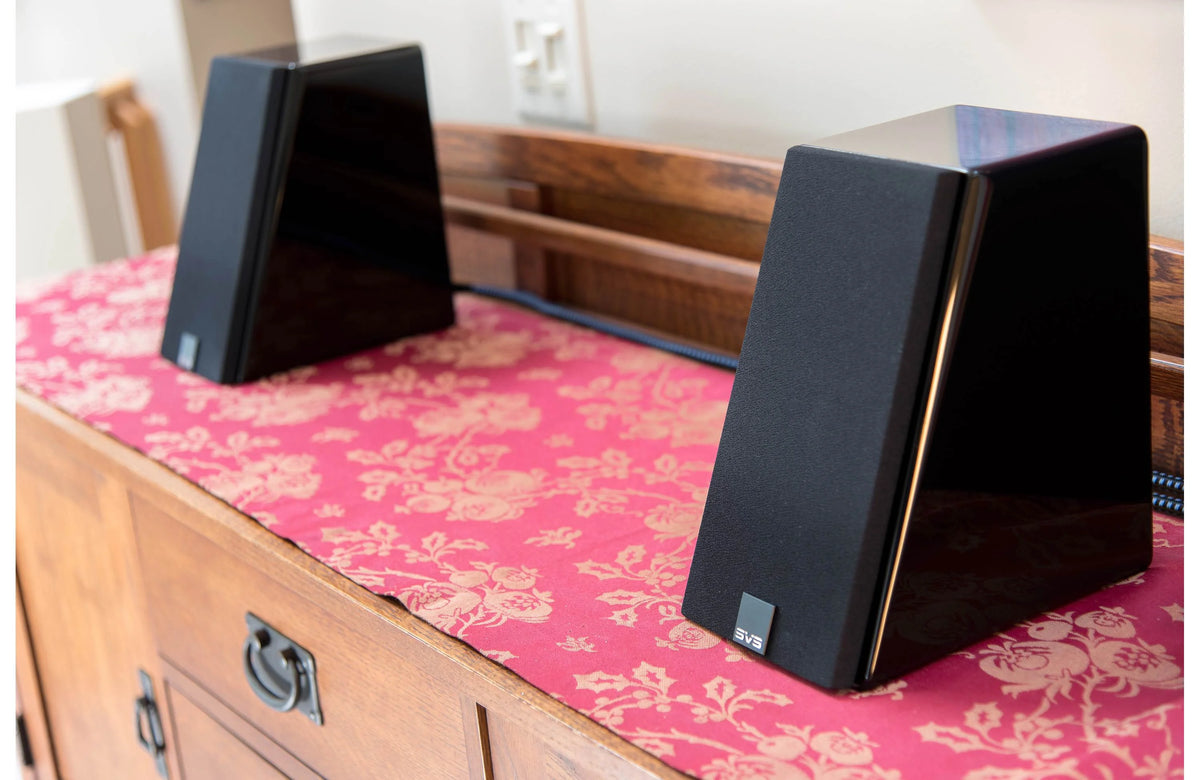 SVS Ultra Evolution Elevation Dolby Atmos Speaker Gloss Black | The Grid