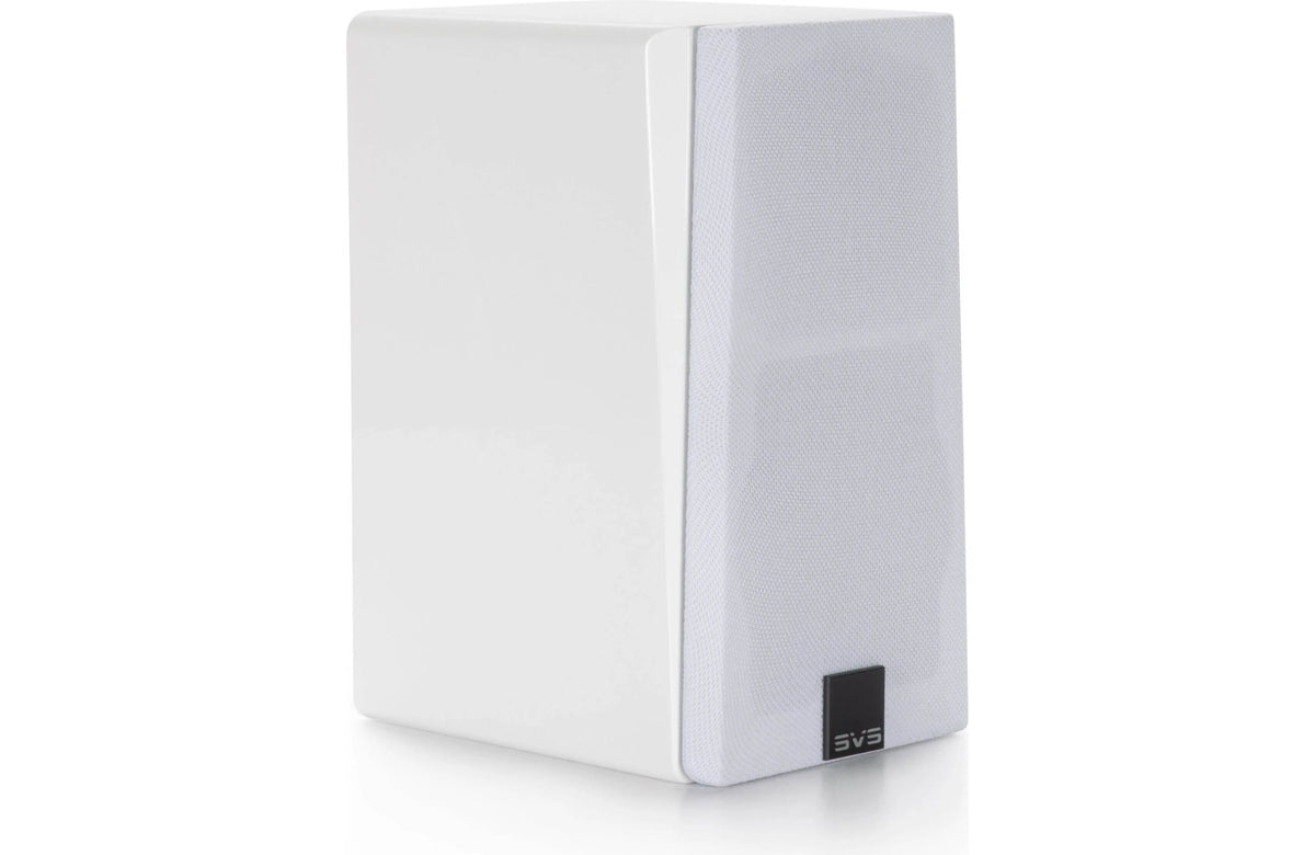 SVS Prime Satellite Speakers Gloss White | Compact Home Theater | The Grid