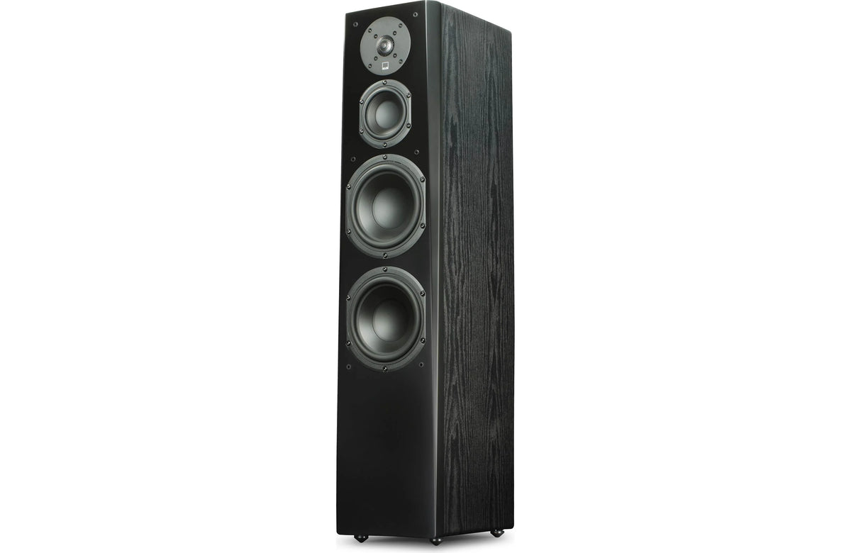 SVS Prime Tower | 3.5-Way Floorstanding Speaker Black Ash | The Grid