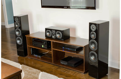 SVS Prime Tower | 3.5-Way Floorstanding Speaker Gloss Black | The Grid
