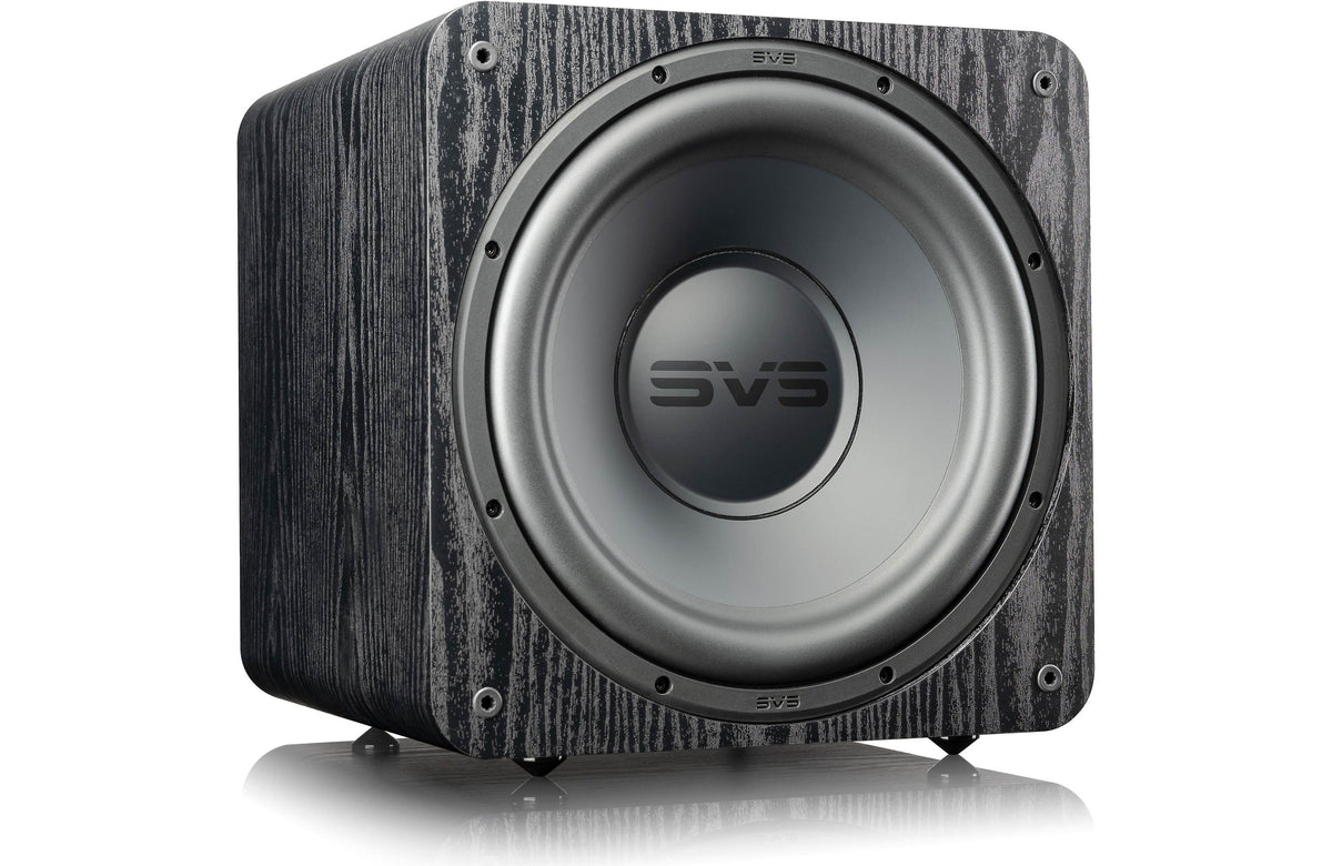 SVS SB-1000 Pro Black Ash  | 12-Inch Sealed Subwoofer | The Grid