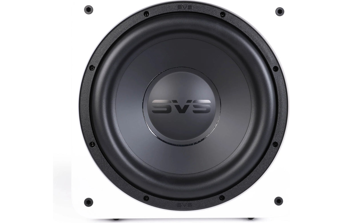 SVS SB-1000 Pro Gloss White  | 12-Inch Sealed Subwoofer | The Grid