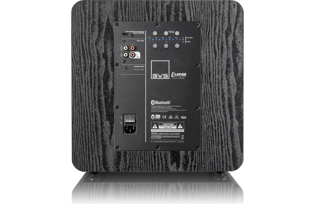 SVS SB-2000 Pro Black Ash | 12-Inch Sealed Subwoofer | The Grid