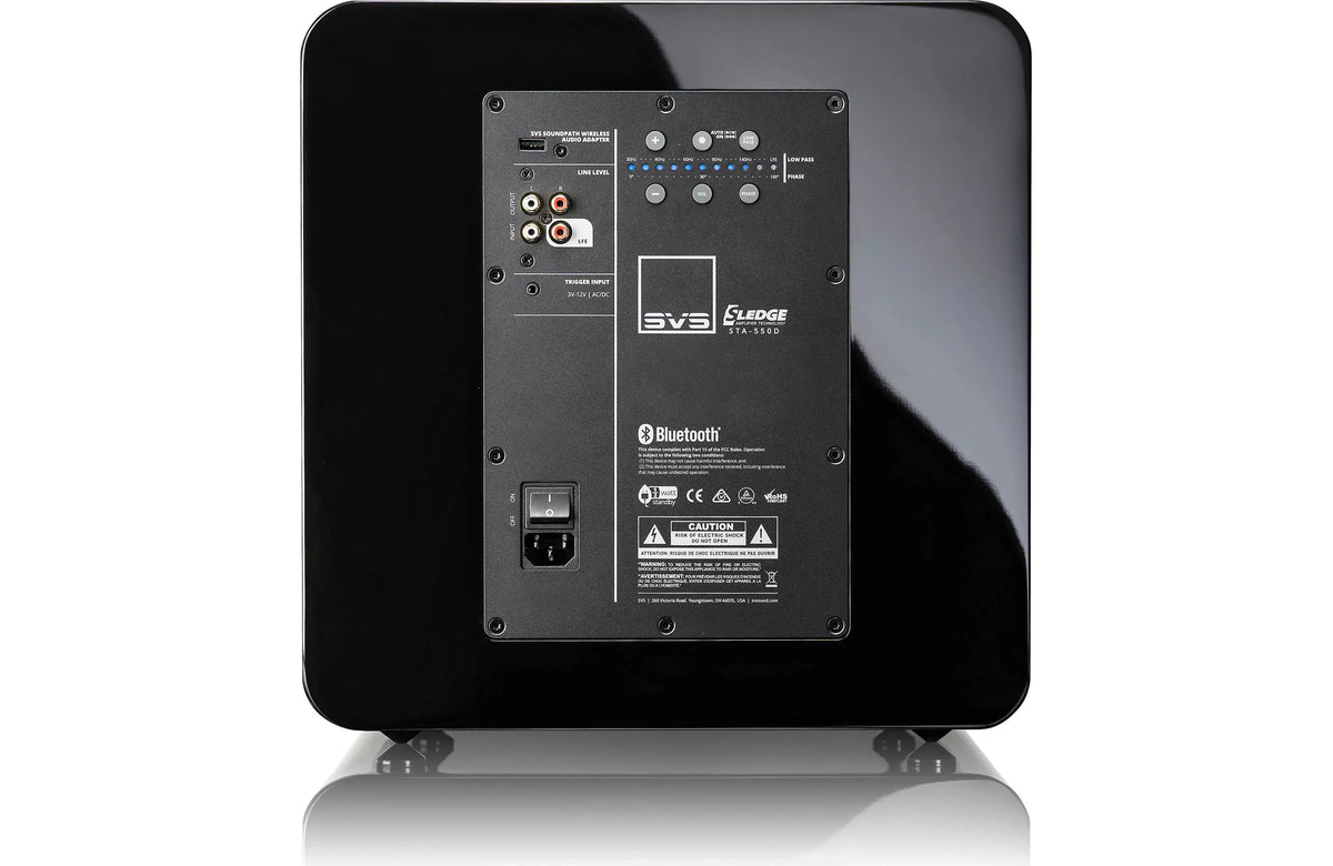 SVS SB-2000 Pro Gloss Black | 12-Inch Sealed Subwoofer | The Grid