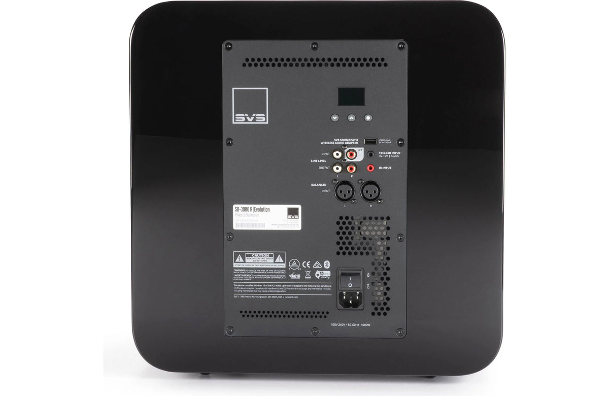 SVS SB-3000 R|Evolution 13" Sealed Subwoofer Gloss Black | The Grid (Copy)