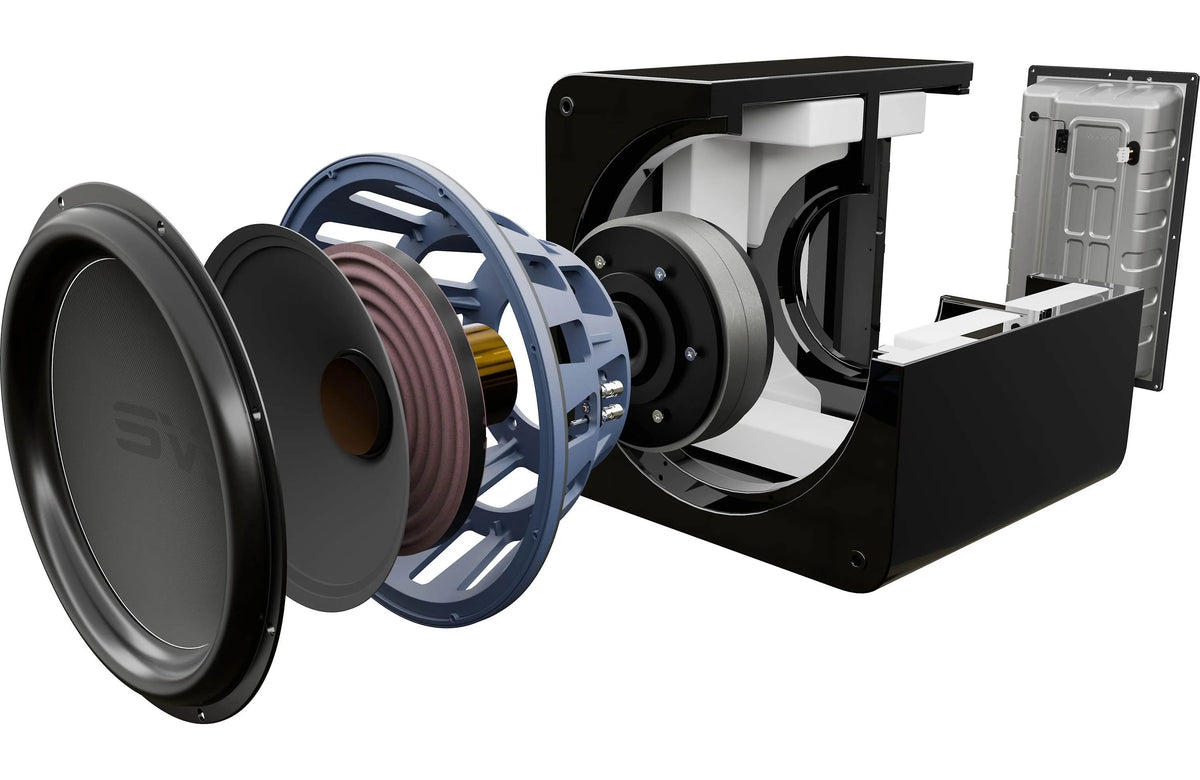 SVS SB-5000 R|Evolution 15" Sealed Subwoofer Black Ash | The Grid