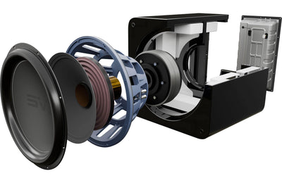 SVS SB-5000 R|Evolution 15" Sealed Subwoofer Black Ash | The Grid