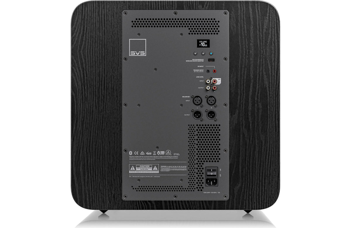 SVS SB-5000 R|Evolution 15" Sealed Subwoofer Black Ash | The Grid