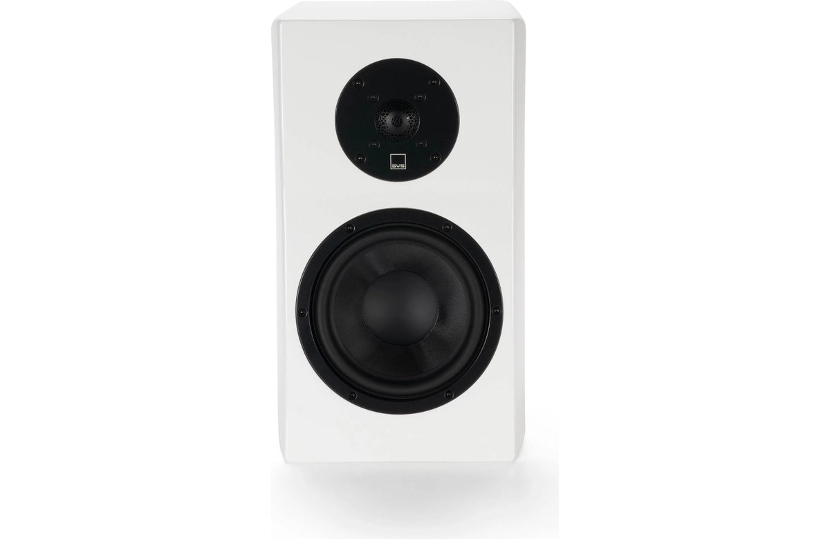 SVS Ultra Evolution Bookshelf Speakers Gloss White | The Grid HiFi