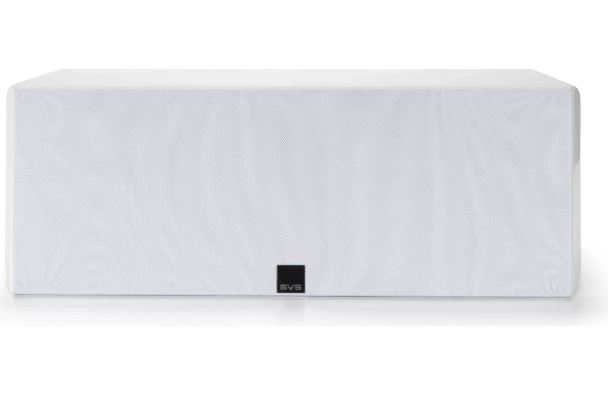 SVS Ultra Evolution Center Channel Speaker Gloss White | The Grid HiFi