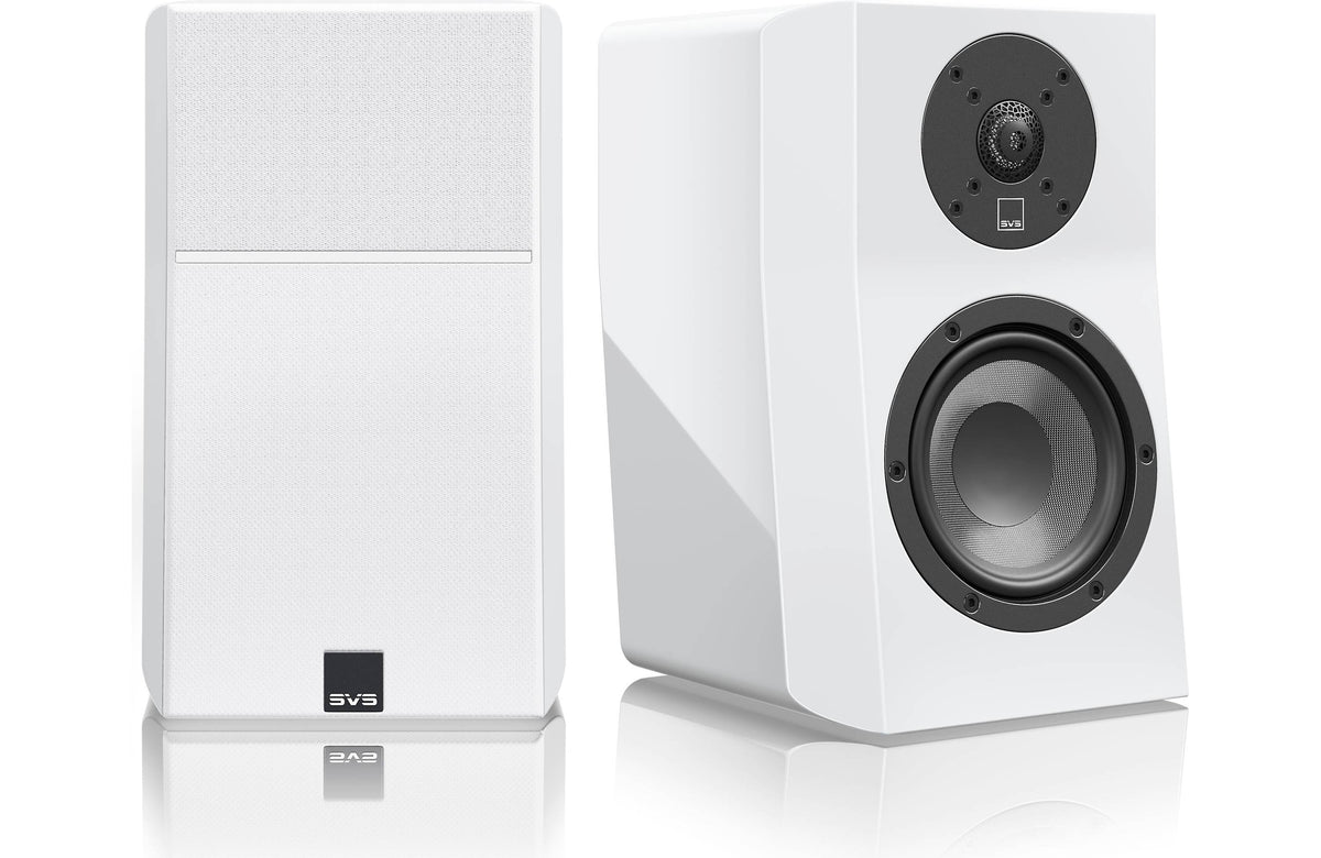SVS Ultra Evolution Nano Bookshelf Speaker Gloss White | The Grid HiFi