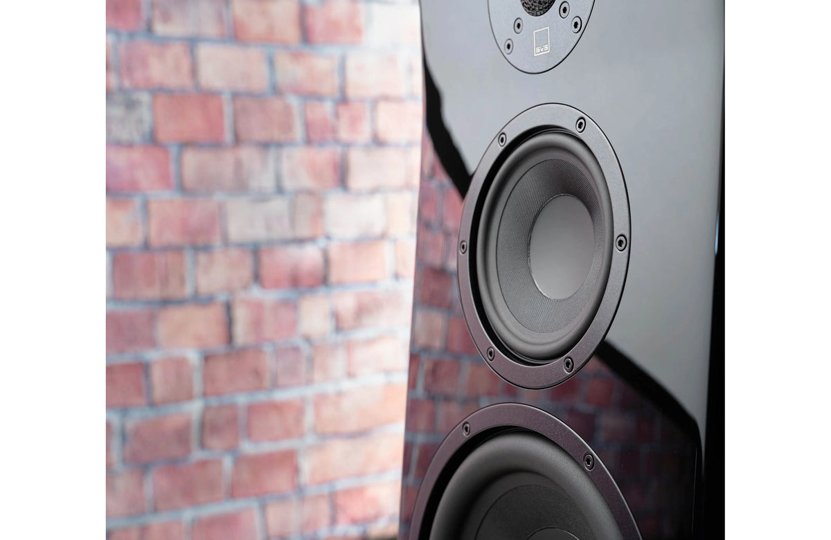 SVS Ultra Evolution Pinnacle Floorstanding Speakers Gloss Black | The Grid