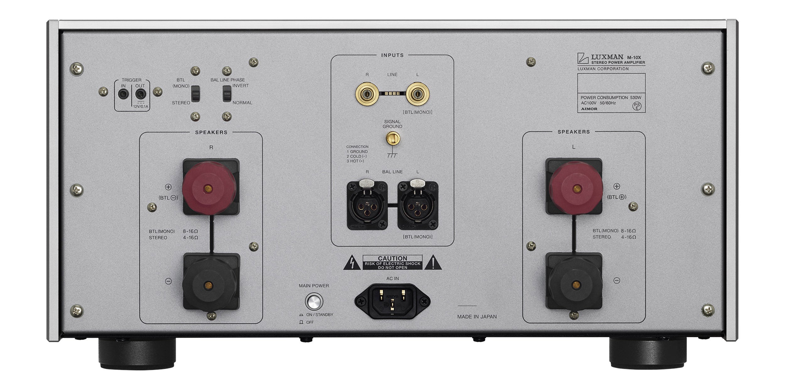 Luxman M-10X Stereo Power Amplifier
