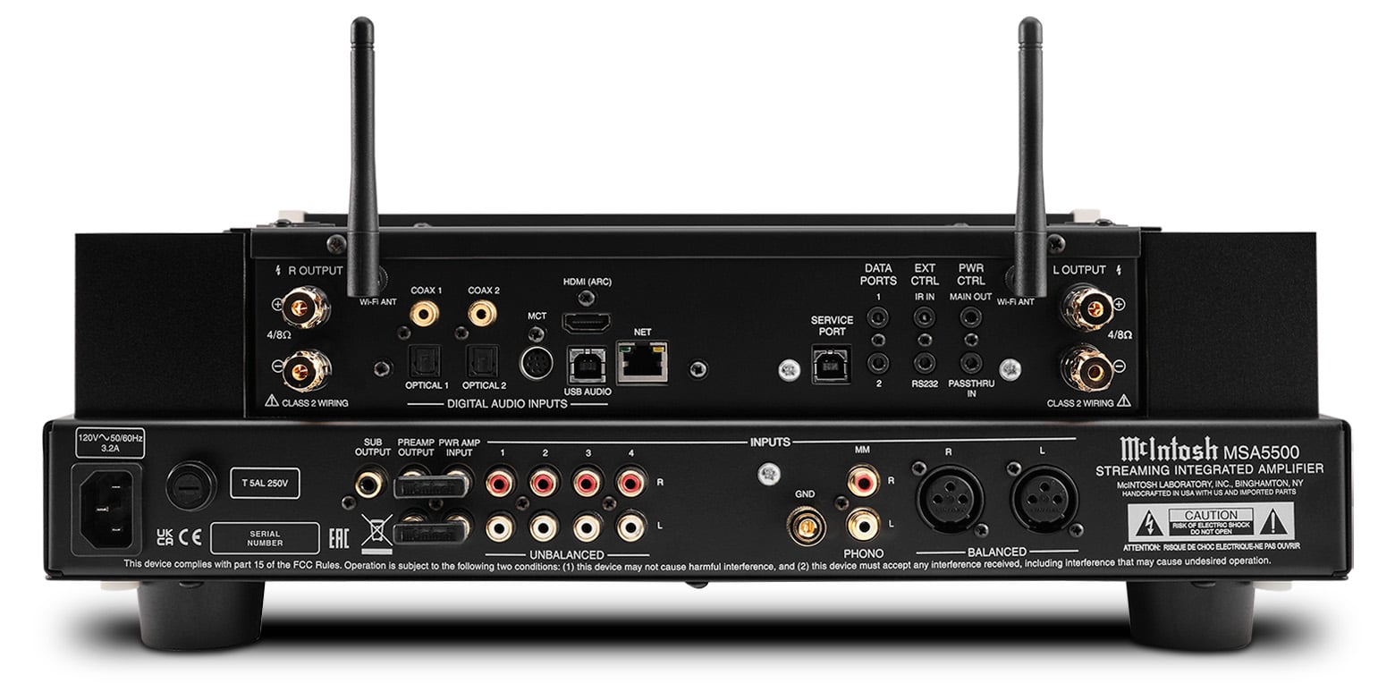 McIntosh MSA5500 Streaming Integrated Amplifier