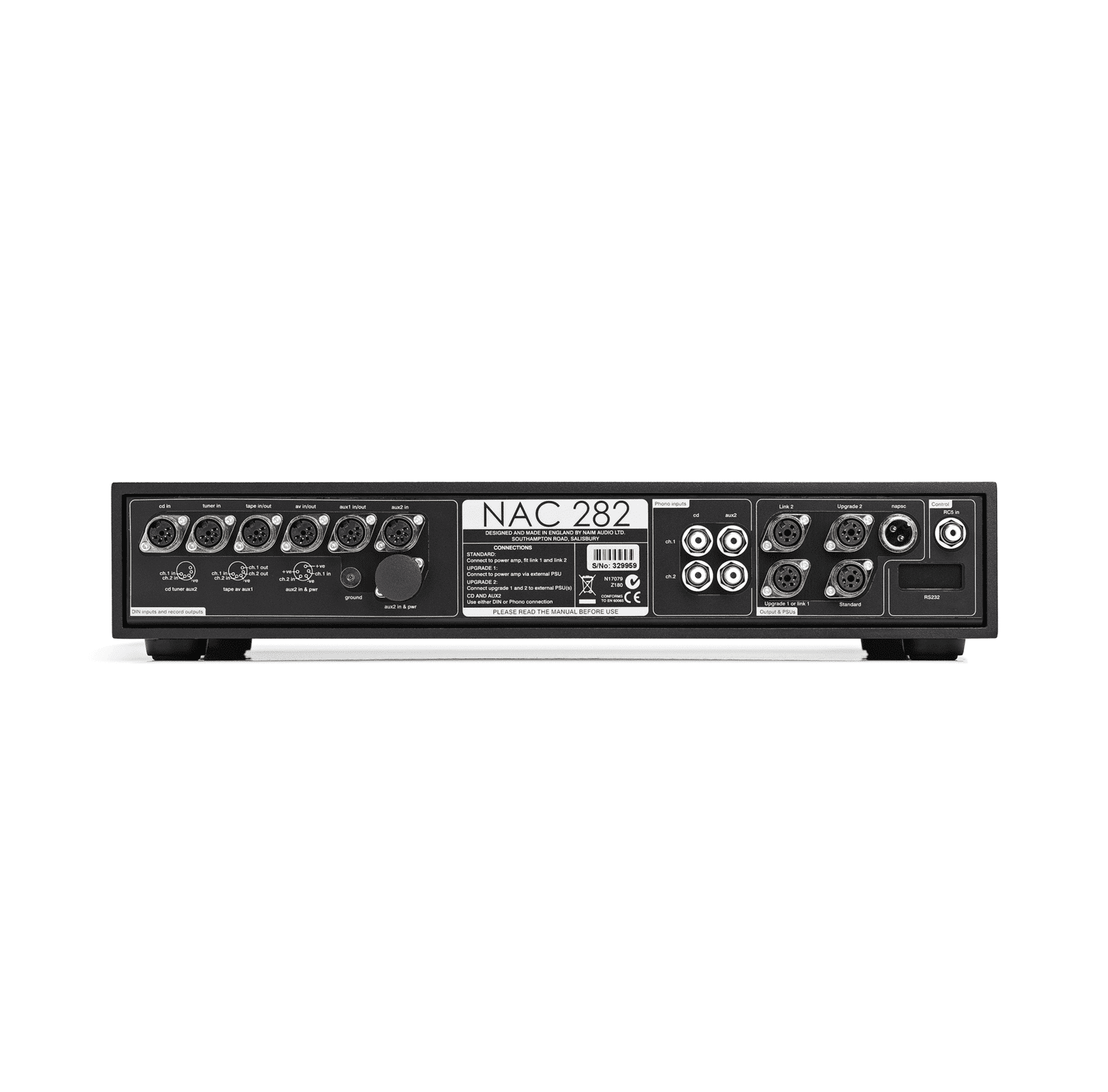 NAIM - AUDIO NAC 282 PREAMPLIFIER