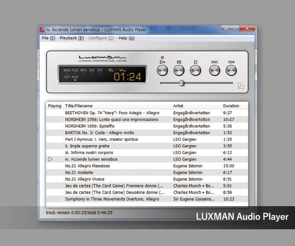 Luxman D-10X Digital Player SACD/CD Player Reference DAC