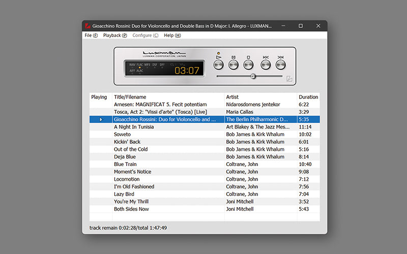 LUXMAN DA-07X USB D/A Converter DAC