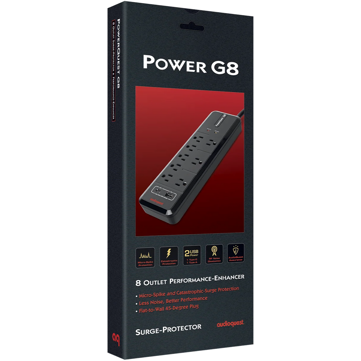 AudioQuest PowerQuest G8 Surge Protector | The Grid HiFi