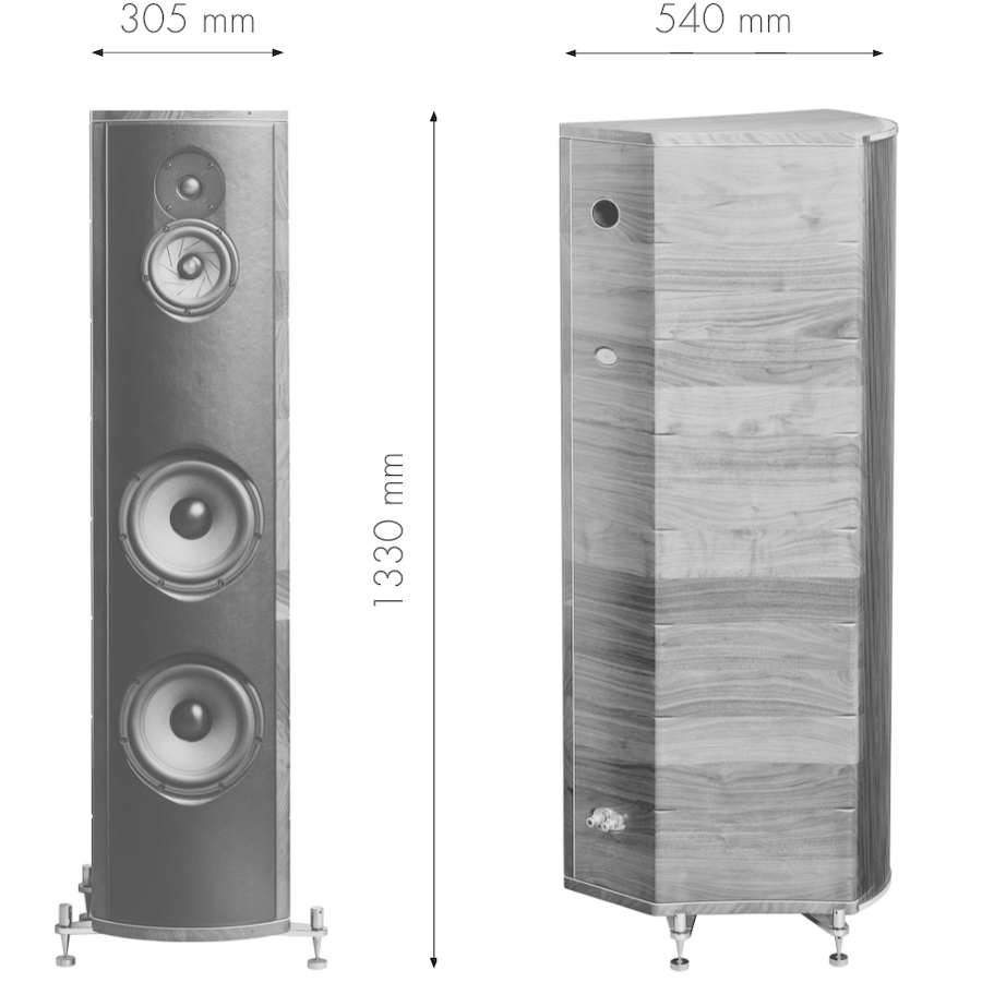 Franco Serblin Accordo Unica – 3-Way Floorstanding Loudspeakers