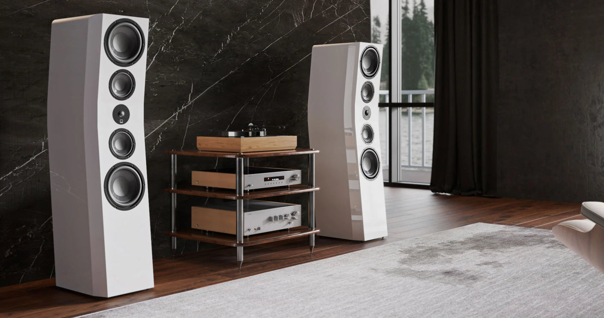 SVS Ultra Evolution Titan Floorstanding Speaker Gloss White | The Grid