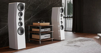 SVS Ultra Evolution Titan Floorstanding Speaker Gloss White | The Grid