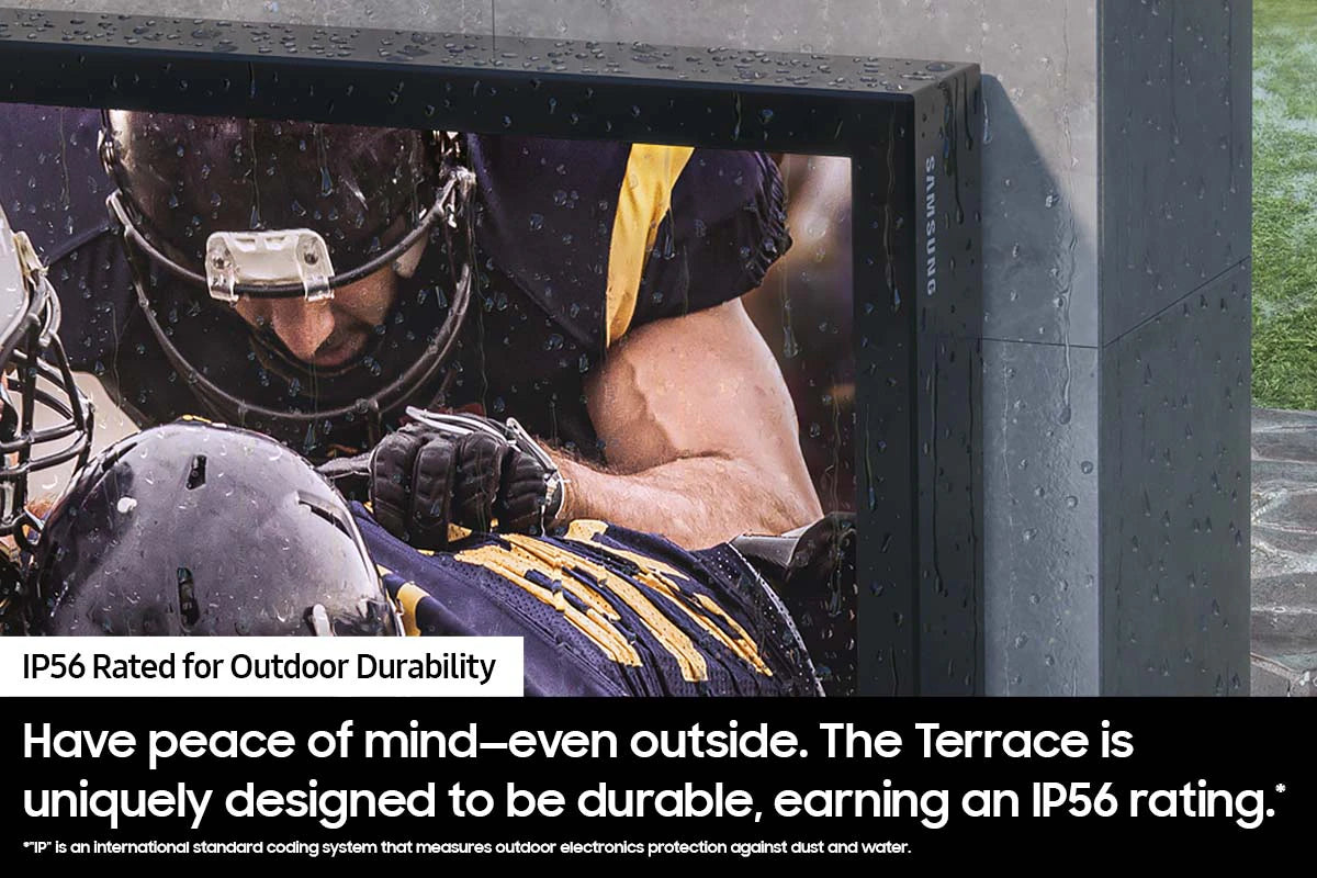 Samsung The Terrace 65" Full Sun Outdoor TV | The Grid