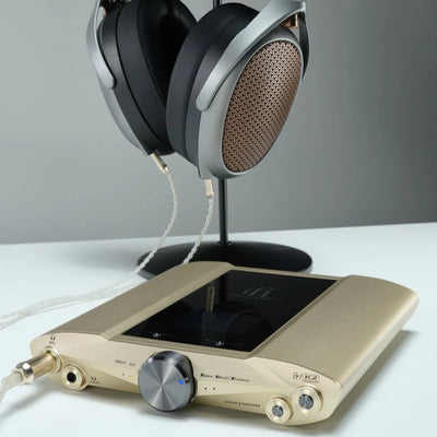 iFi iDSD Valkyrie Portable DAC & Headphone Amp Gold | The Grid