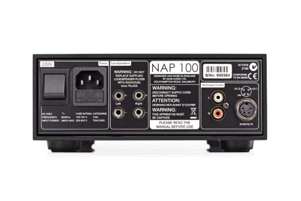 NAIM - NAP 100 POWER AMPLIFIER